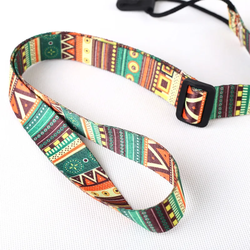 

1Pc Electric Guitar Strap Bass Strap Belt with Leather End for Acoustic Guitar Bass Ukulele Electric Guitar