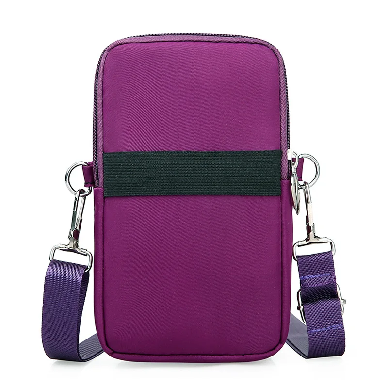 Women Messenger Bag Small Shoulder Bag Diagonal Multi-Function Mobile Phone Outdoor Earphone Pouch Sports