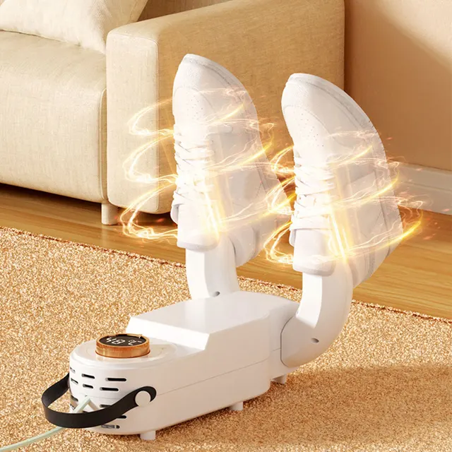 Electric Hats Glove Dryer with Timer and Auto Off Portable Shoe Dryer Warmer Folding Design Multipurpose for Wet and Damp Shoes 4
