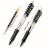 Press Type K35 Ballpoint Pen Set Large Capacity 0.5mm Gel Pen Black/Red/Blue Replaceable Refill Stationery Office Supplies 5