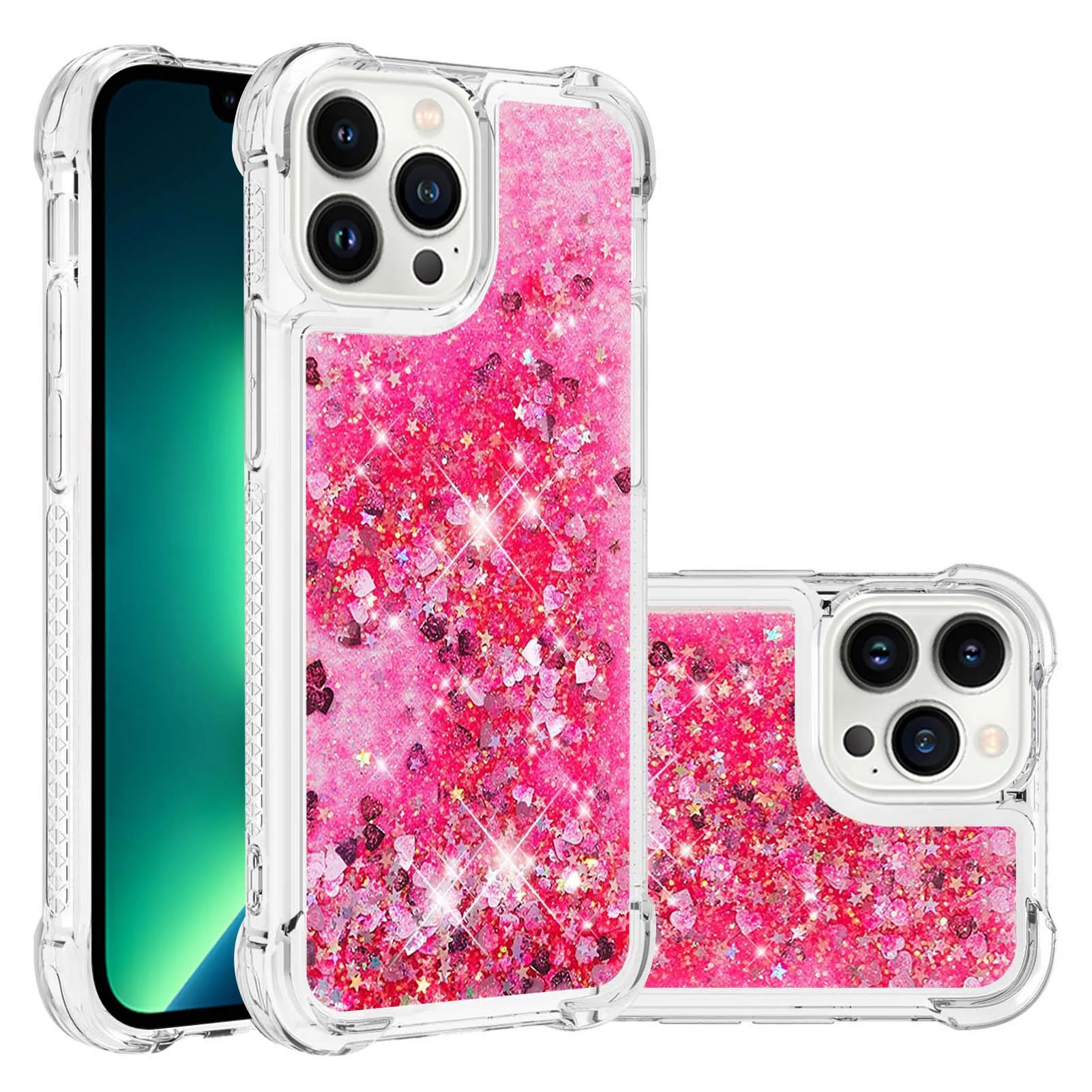 Glitter Dynamic Liquid Quicksand Phone Case