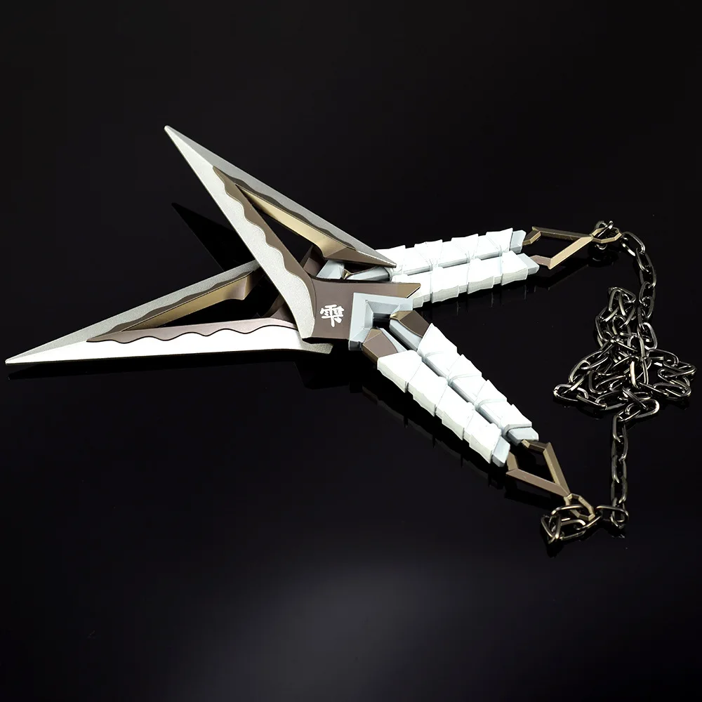 Valorant Weapon Kuronami No Yaiba Variant Ninja Kunai 22cm Metal Game Peripheral Sword Model Desktop Ornaments Crafts Gifts Toys 4