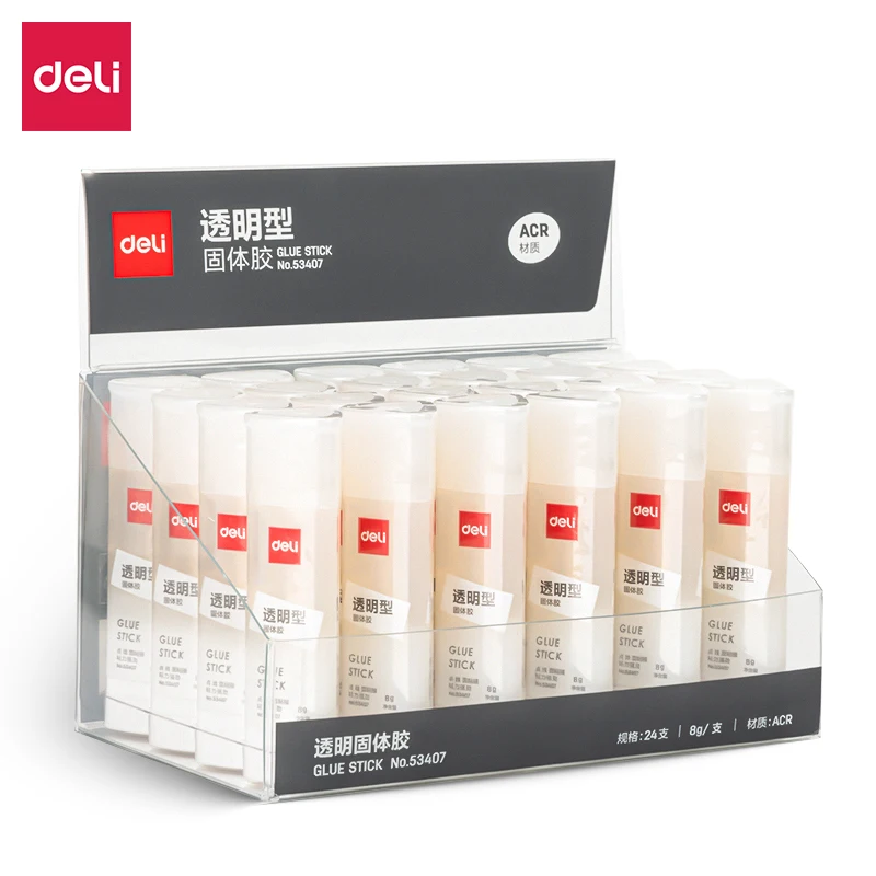 델리 삼각형 고체 접착제 스틱, 포름알데히드 프리, 고점도, 세척 가능한 DIY 스티커, 사진 콜라주, 학생 문구, 8g, 13g, 21g