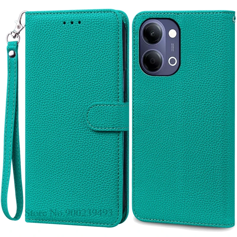 Leather Wallet Flip Case - Stylish Book Cover