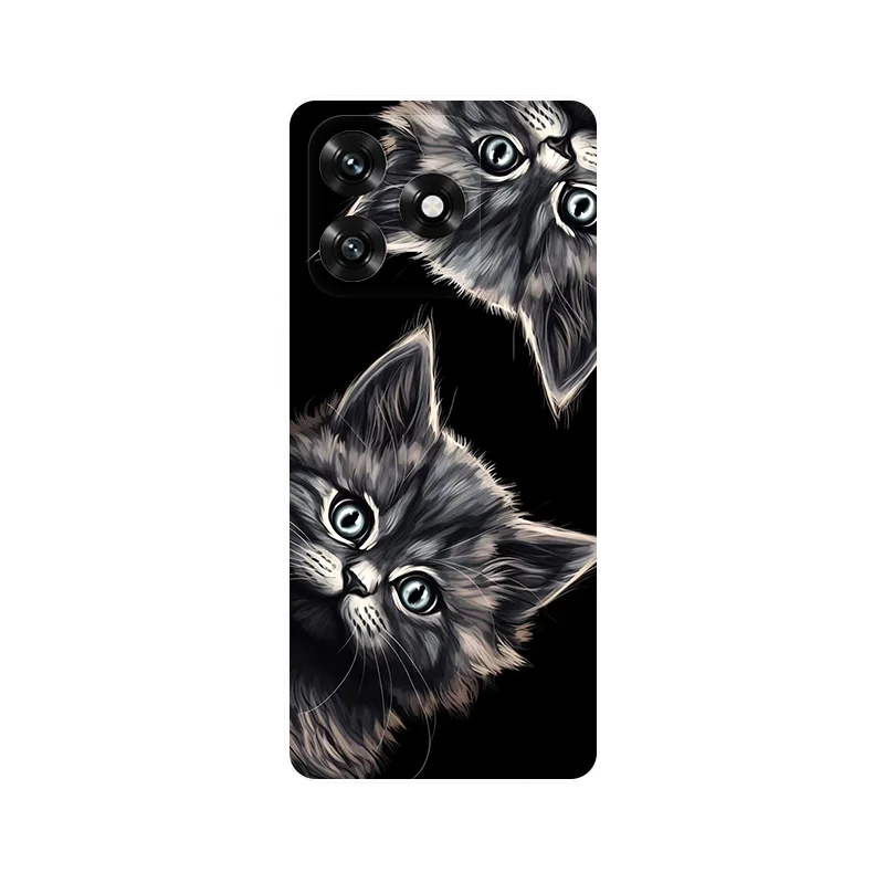 Cute Cat Soft TPU Protective Bumper Case