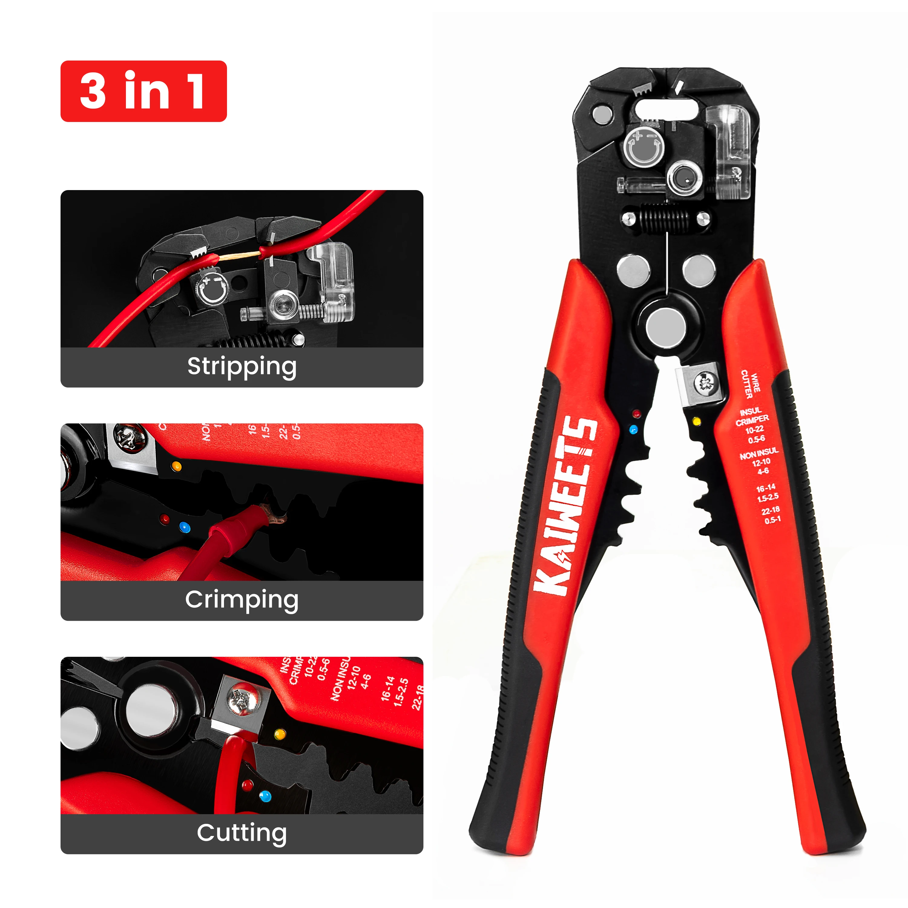 Wire Stripper Tools Set Multitool Pliers Automatic Stripping Cutter
