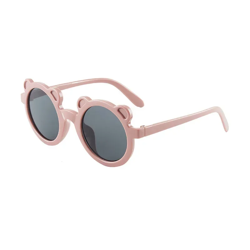New Lovely Kids Baby Sunglasses Children Sun Glasses Round Street Beat Baby Boy Girls Eyeglasses Cute Shades Outdoor Look
