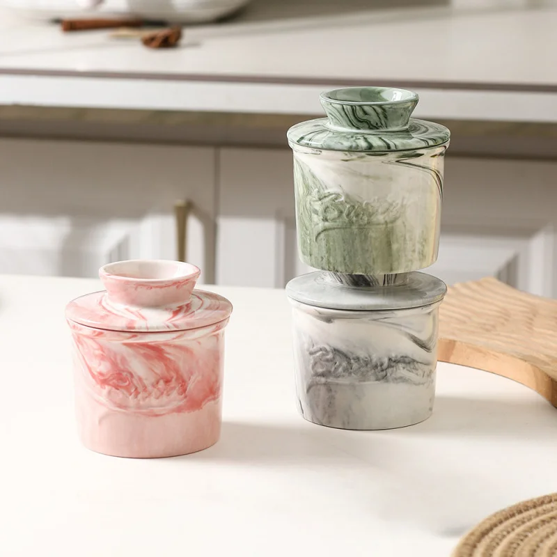 Ceramic French Butter Keeper Crock 150ml 6