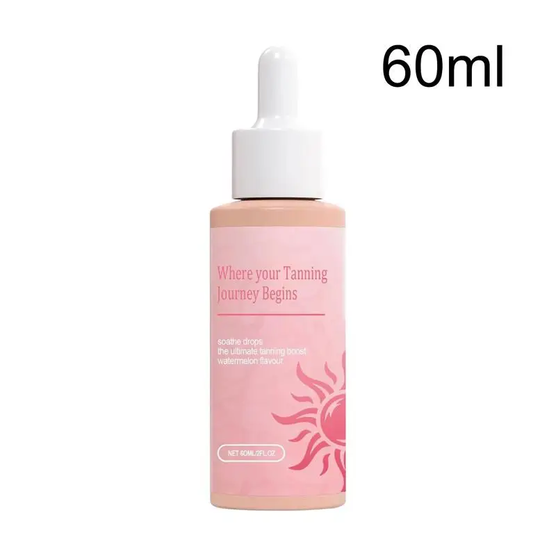 Self Tanning Drops Enhance Skin Liquid Bronzer 60ml Natural Tanner For Body Face Preventing Sunburn Sunless Tanning Products