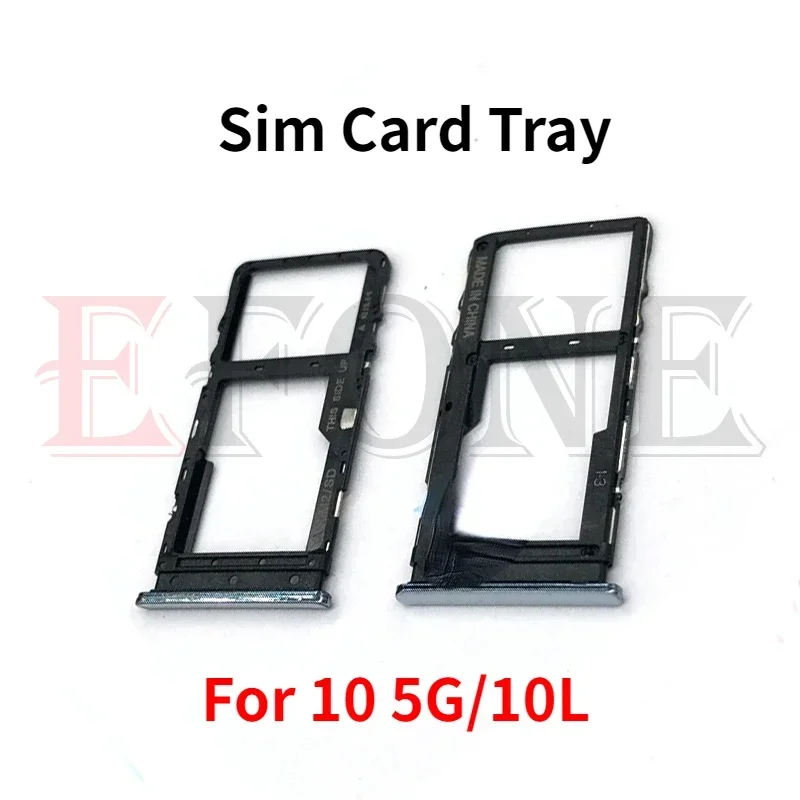 Vassoio Porta SIM E MicroSD Per TCL 10L / 10 Lite T770H T770B - Ricambio Compatibile Nero - Foto 10