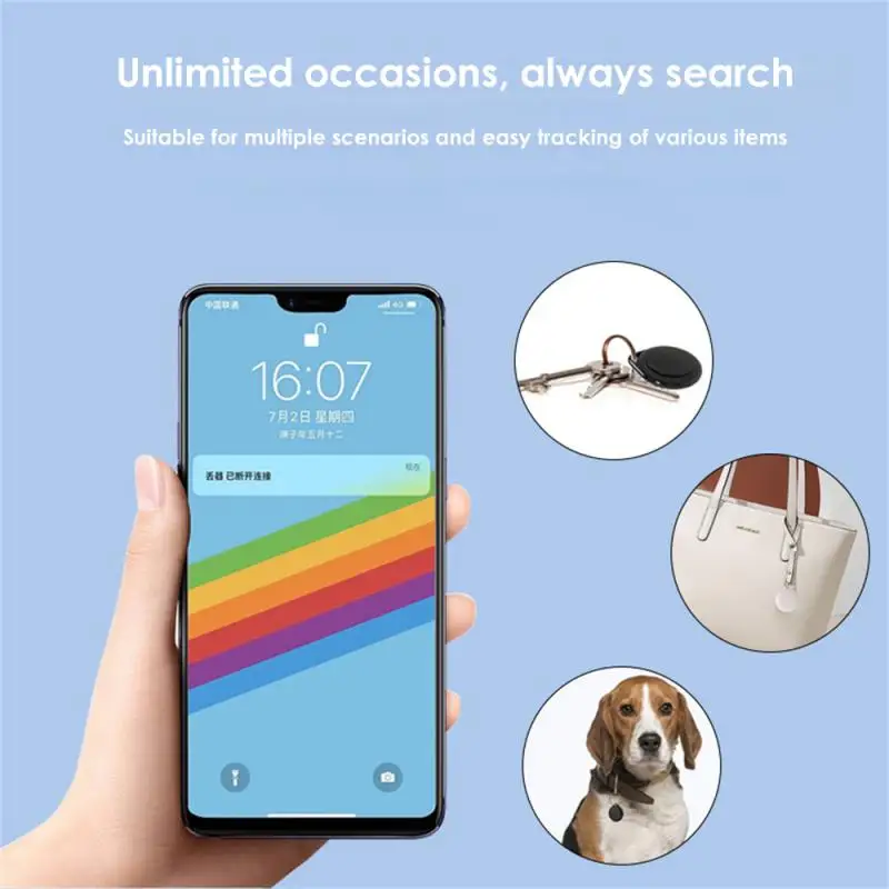 Bluetooth GPS Tracker Apple Air Tag Replacement Via Find My To Locate Card Wallet IPad Keys Kids Dog Finder MFI Smart bluetooth tracker smart tracker