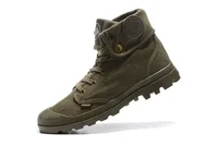 Original PALLADIUM Pallabrouse vert baskets tourner hommes femmes vêtements de travail bottines toile chaussures décontractées chaussures de marche Eur39-45 6