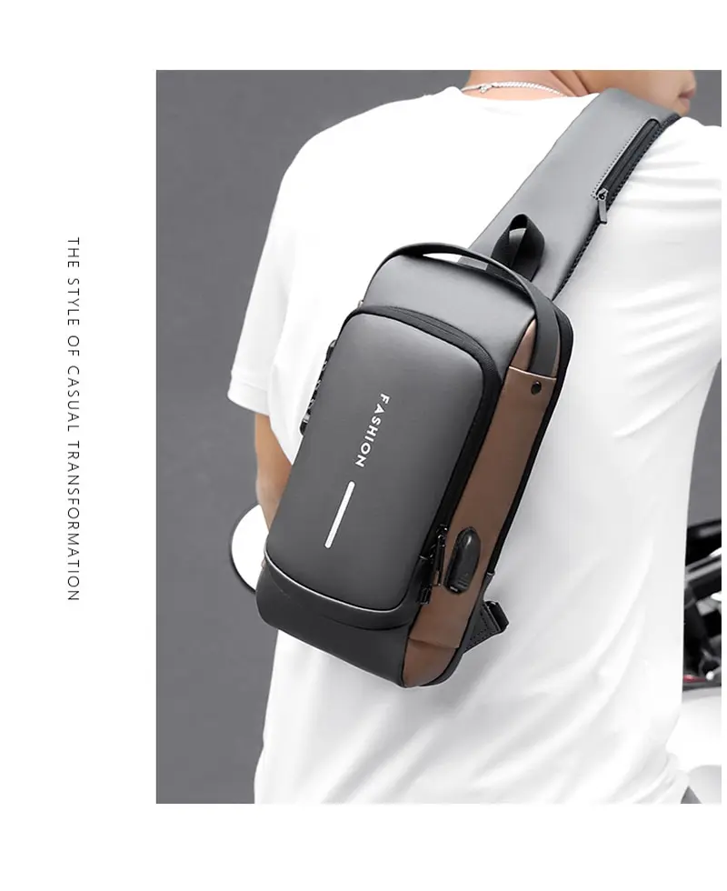 S2ea1667d73004e958b12076f423d38e8d Men Multifunction Anti Theft USB Shoulder Bag Man Crossbody Cross Body Travel Sling Chest Bags Pack Messenger Pack Mallzona