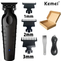 Premium Cordless Hair Trimmer - Zero Gapped Carving Clipper and Professional Electric Detailing Tool (Without box)