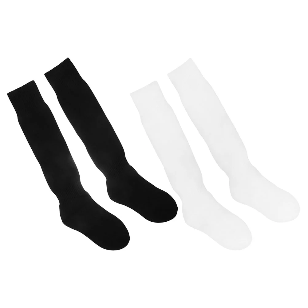 

2 Pairs Football Socks Toddler Soccer Youth Baseball Professional Sports Kids Boys Child