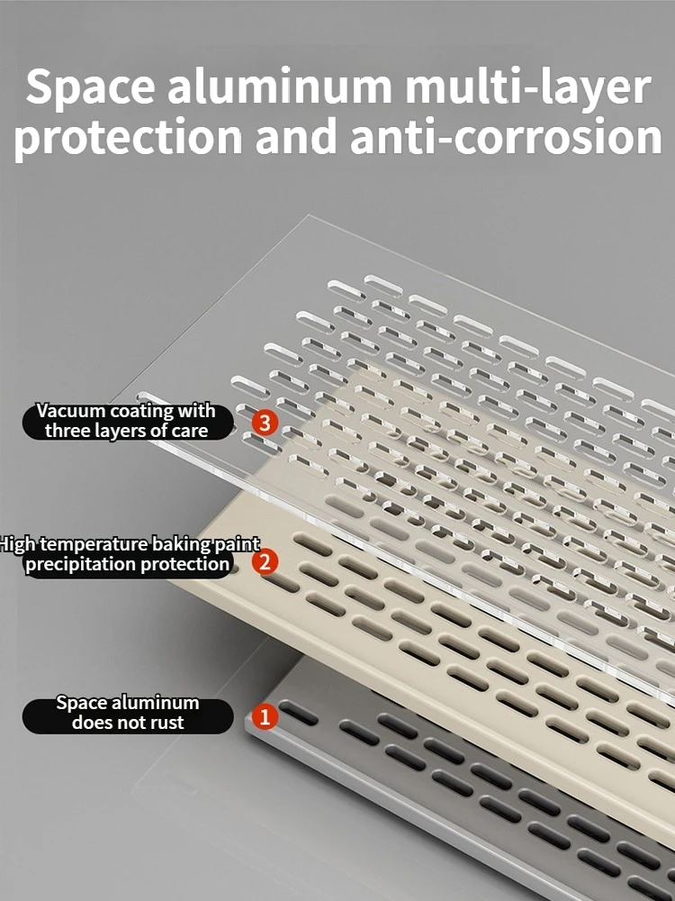 50 سنتيمتر-60 سنتيمتر الألومنيوم رفوف الحمام الشام...