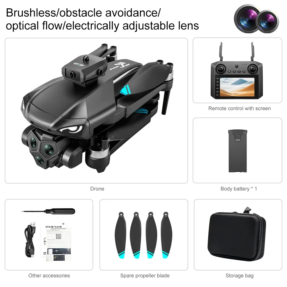 ตัวเลือกสินค้า โดรนสายพันธุ์ใหม่ 4K/6K บินได้แม่นยำ GPS+Wi-Fi 5G