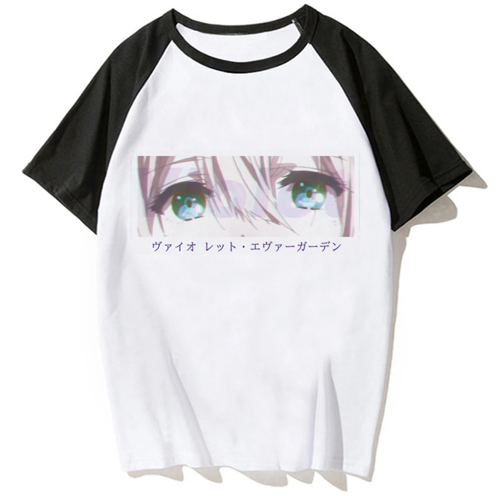 

Violet Evergarden tshirt women manga anime Y2K t shirt girl manga clothing