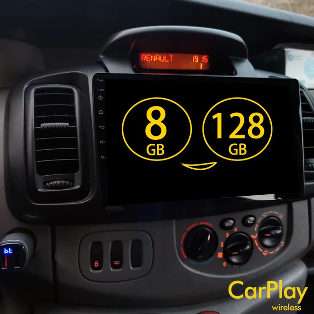 128GB Rom Android 13 Multimedia Video Player For Renault Trafic Opel Vivaro  2006 - 2010 Radio Stereo GPS Autoradio Head Unit - AliExpress