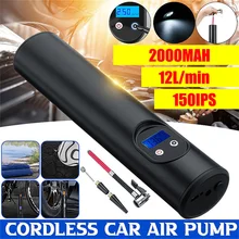 

12V Tyre Inflator Cordless Portable Compressor Digital Car Tyre Pump for Car Bicycles Tires Balls Swimming Rings Boat Pump