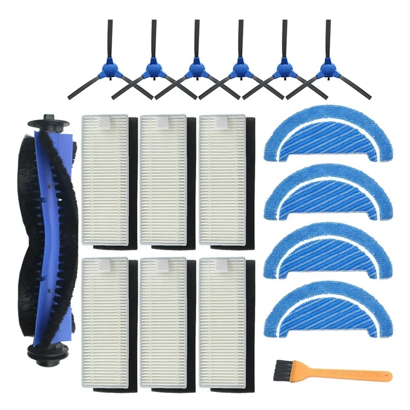 

Боковая щетка робота, фильтр НЕРА, ткань для швабры, аксессуары для Cecotec Conga Excellence 1090 Запчасти для робота-пылесоса