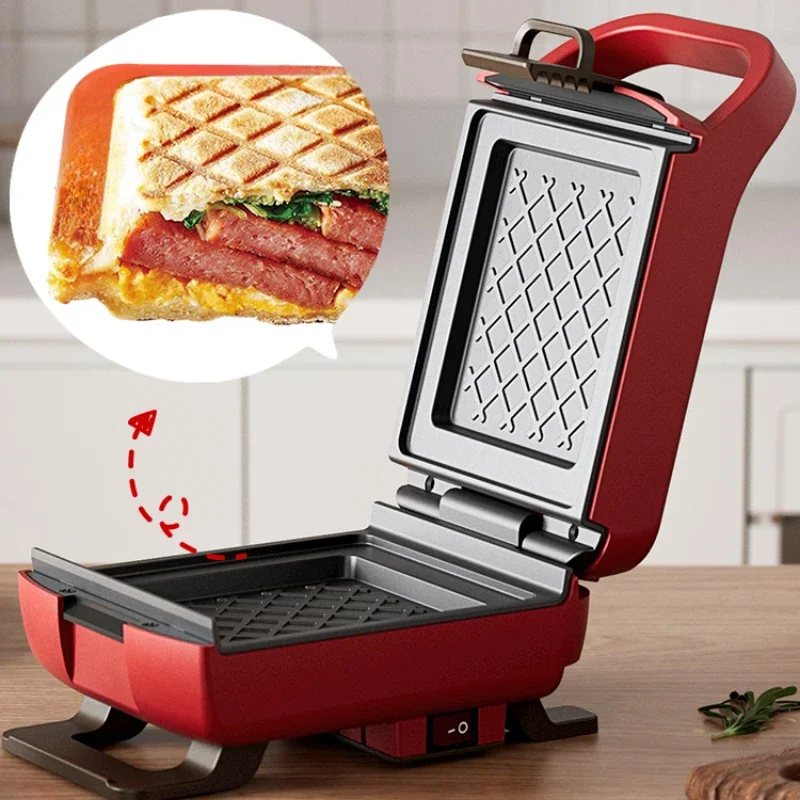 Modern Simple Food Grade Non-stick Sandwich Machine Home Small Multifunctional Hot Pressed Bread Toast Breakfast Machine 2