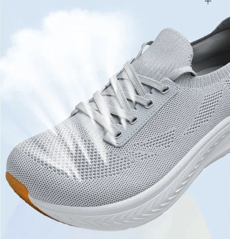 Herren Laufschuhe Mit Breiter Zehenbox Und Popcorn Dämpfung_voghion.com