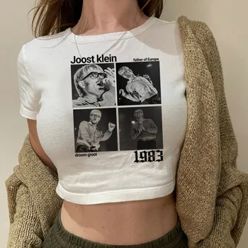 Joost Klein crop top corset gothic 2000s coquette Grunge 2025 y2k summer girls clothes