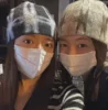 Autumn Vintage Casual Fashion Knitted Skullies Personality Versatile Star Plaid Pattern Knit Hat Cold Hat Beanies 4
