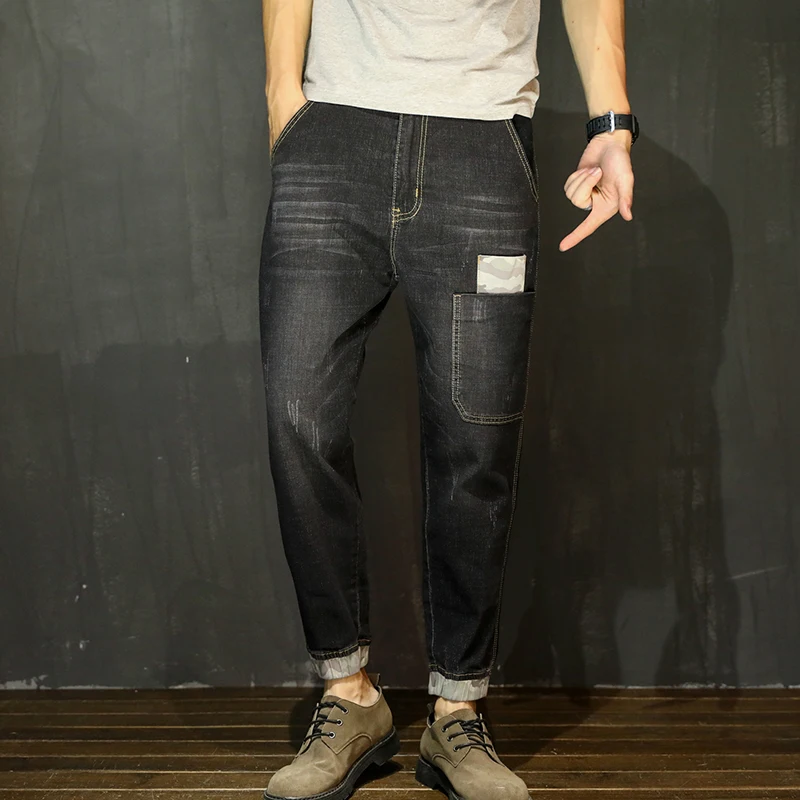 Мужские Стрейчевые прямые свободные летние мужские тонкие брюки 2022 деловые