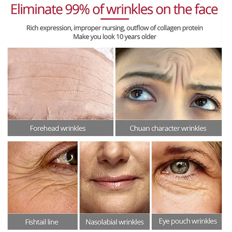Instant Wrinkle Remover Balm Collagen Stick Firm Anti-Aging Brighten Dull Moisturizing Whiten Tighten Beauty Skin Care Cosmetic