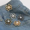 Reusable Detachable Waistband Flower Buttons Tool Jeans Waist Buckle Adjustment Button For Pants Jeans Waist Clip 3