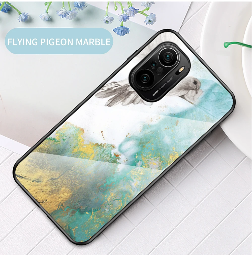Poco X3 NFC X4 Pro Hülle DECLAREYAO Hartglasabdeckung für Xiaomi Poco F4 GT F3 F2 Pro M3 M4 Hülle Silikonrahmen Ultra Slim_voghion.com