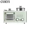 Multifunctional 4in1 Breakfast Maker 8L Mini Bake Oven Stainless Steel Cooking Pot With Steam tray Egg Boiler Food Steamer Grill 3