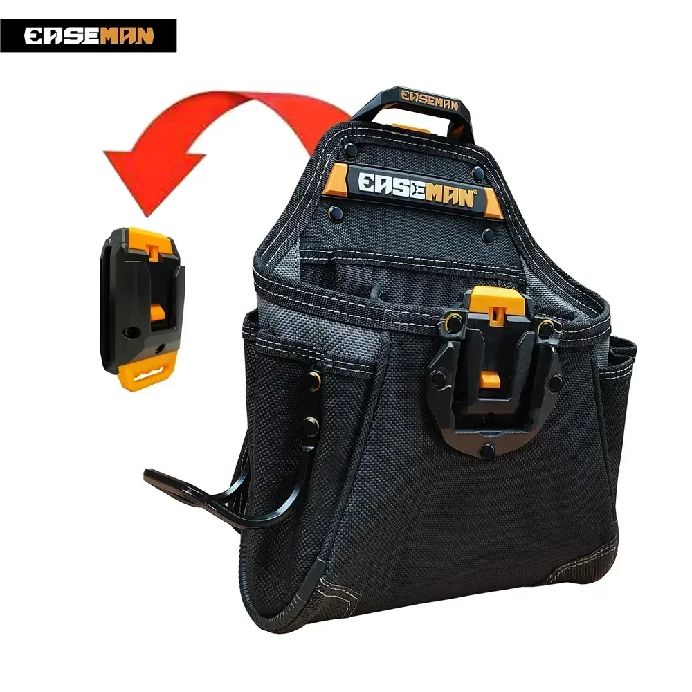 Duty Tool Belt Bag Pouch Electrician EASEMAN Heavy Quick-hook High-quality Carpenters Man Gift Backpack Practical Professional