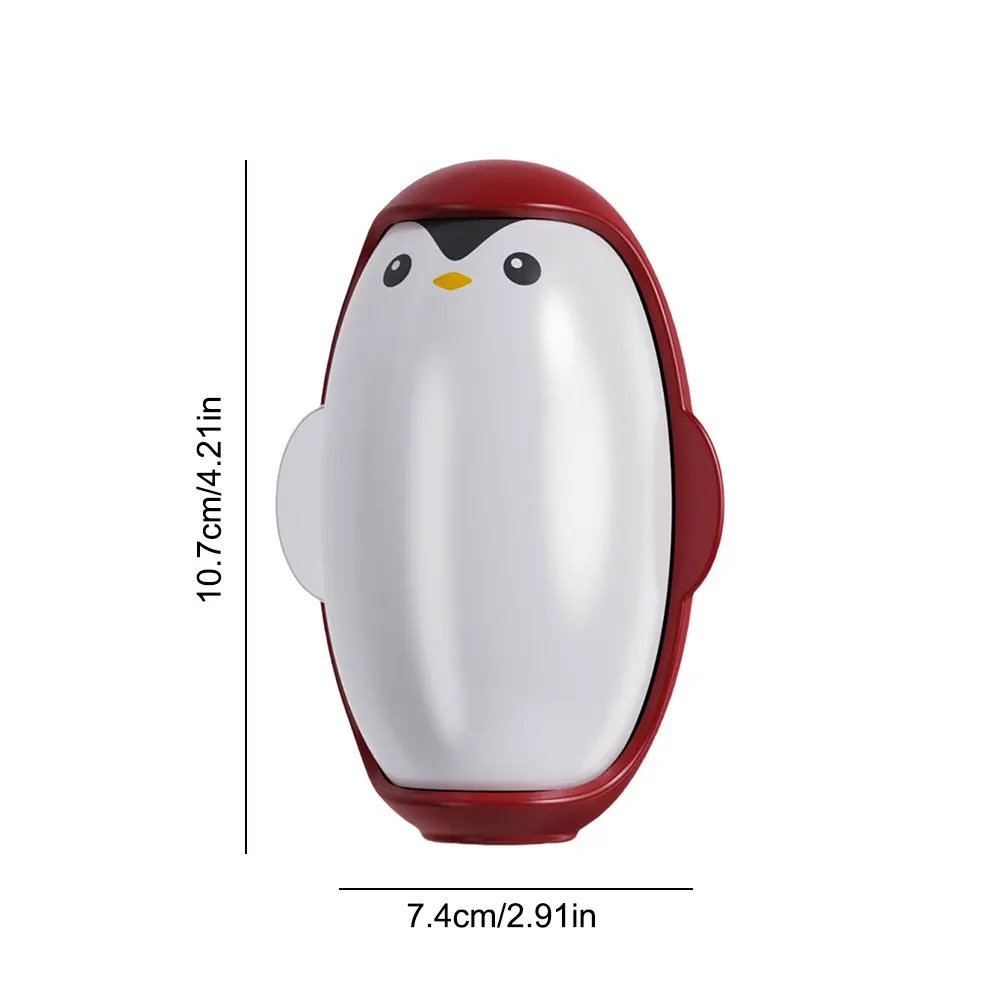 Penguin Shape Lint Roller Reusable Portable Mini Lint Roller Small Lint Remover Roller Suitable for Pet Hair Clothing Cleaning 5