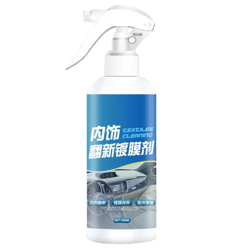 

Керамическое покрытие с распылителем для очистки салона приборной панели, восстановитель кожи, эффективный ремонт, долговечная защита дверных панелей