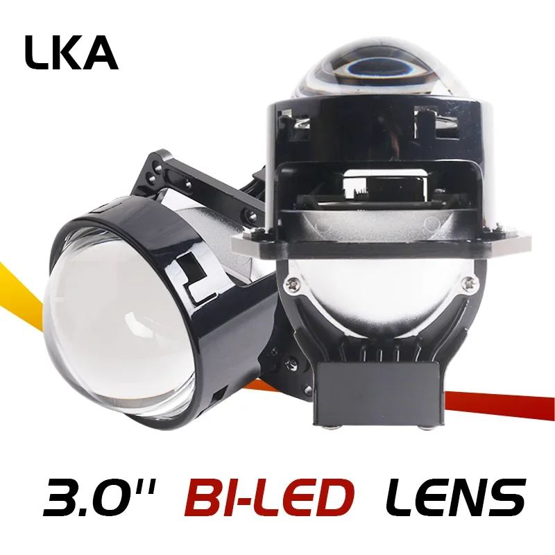 

LKA 3.0 Inch Headlight Lenses Bi Led Lens for Hella 3R G5 Projector Led Lights for Motorcycle Car Lamps Acceesories Retrofit