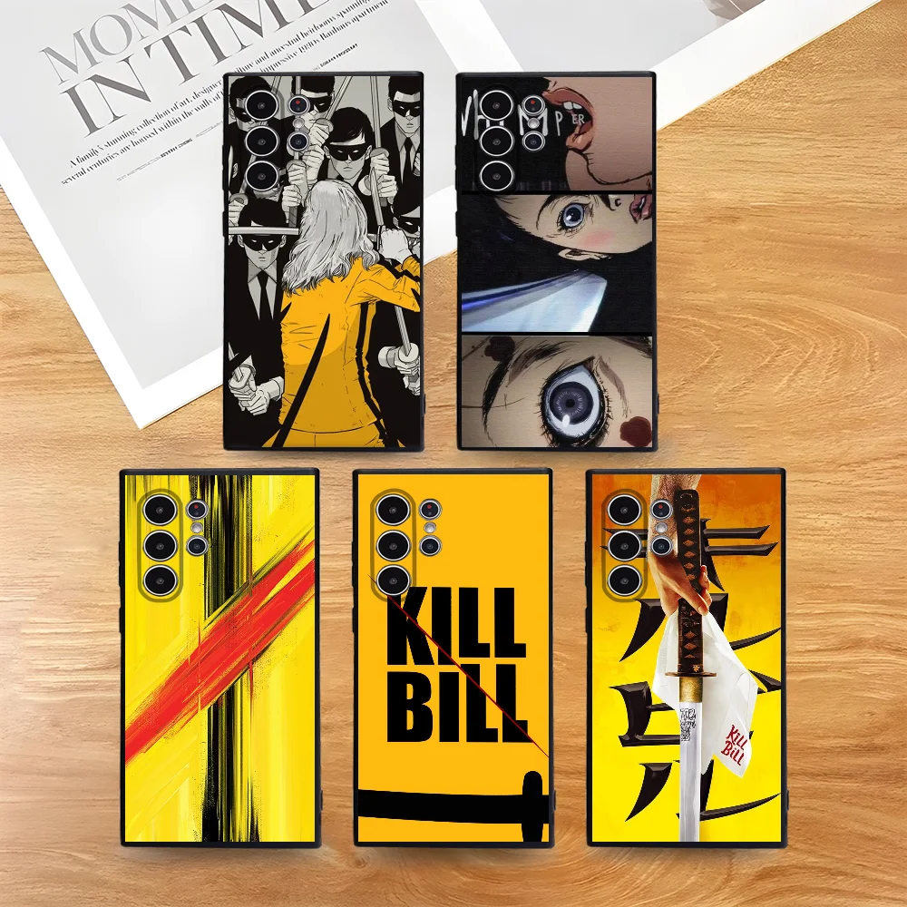 Klassischer Film K-Kill B-Bill Handyhülle für Samsung Galaxy S25 S24 S22 S23 Ultra S21 S20 Plus 5G Frosted Non-Slip Full Soft Cover