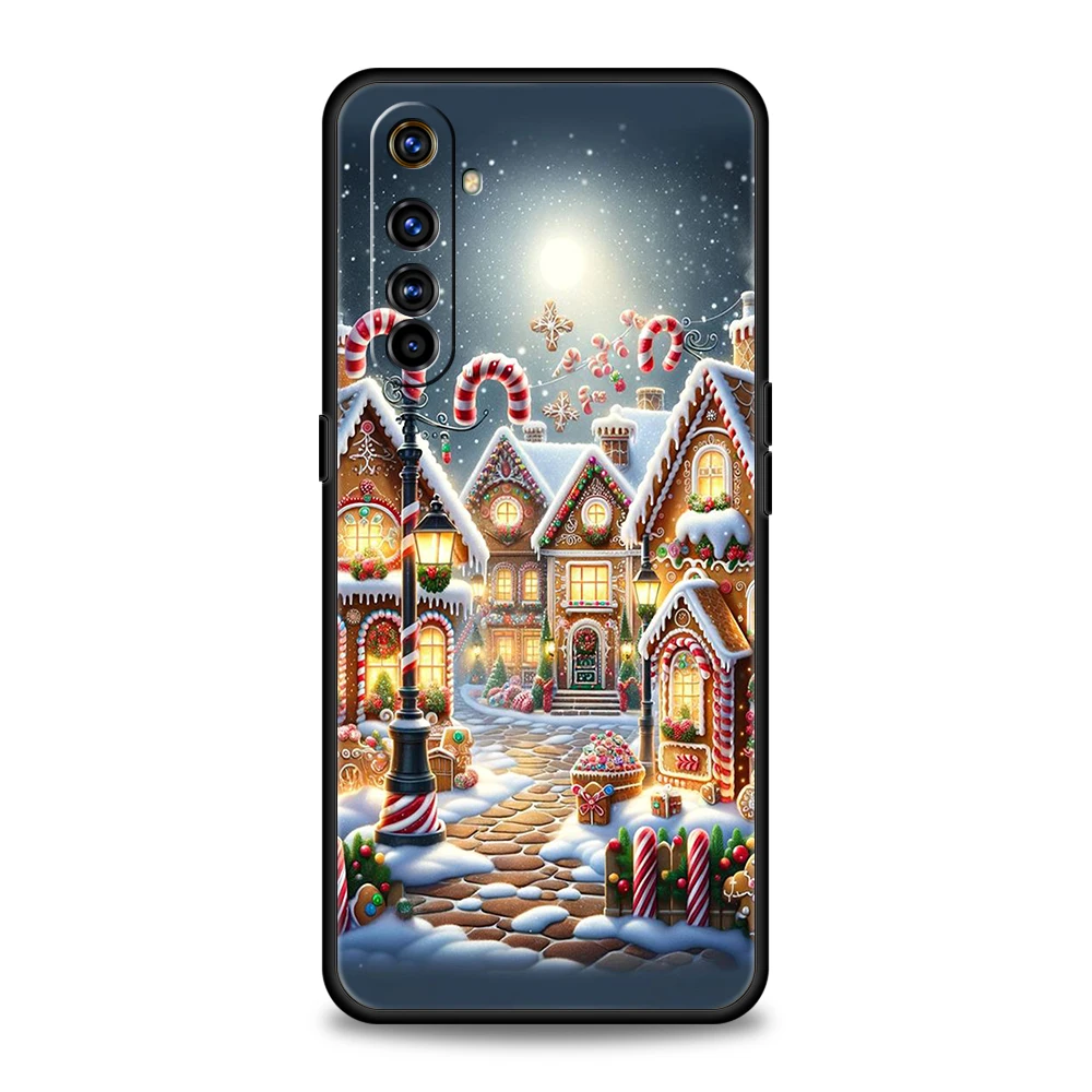 Festive Holiday Silicone Phone Case - Christmas & New Year Design
