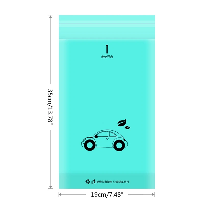 30/50pcs Easy Stick-On Car Trash Bags Leakproof Garbage Bags for Bedroom Auto car trash bag