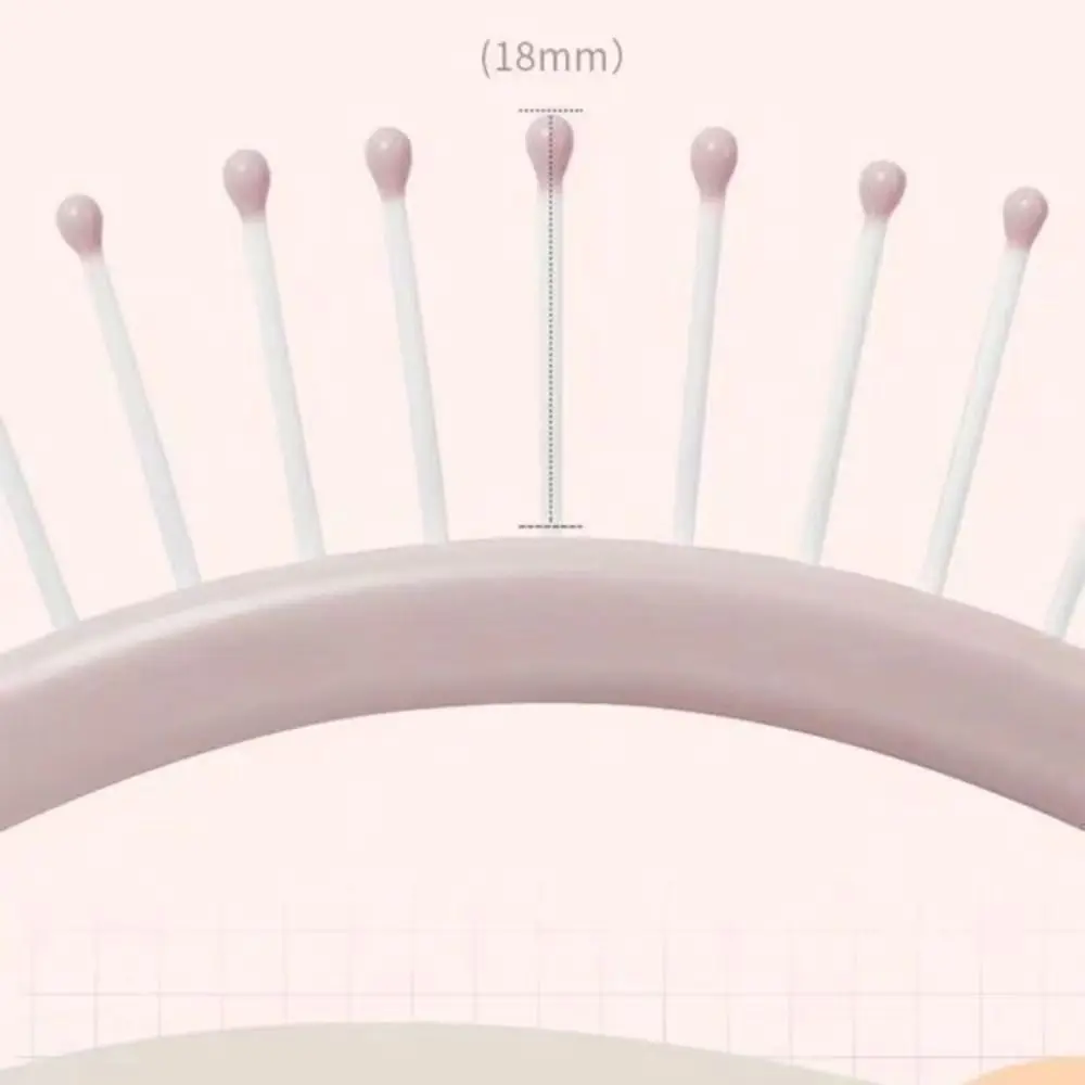 Waterproof Arc Structure Bouffant Hair Air Cushion Comb Hollow Comb For Curly Hair Long Hair Scalp Massage Comb