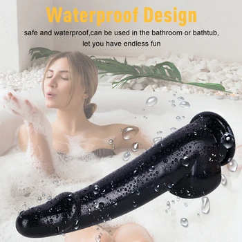 Realistic Dildo for Female with Suction Cup Flexible Huge Fake Penis for Women Big Dick Anal Butt Plug Sex Toy Shop for Adult 3