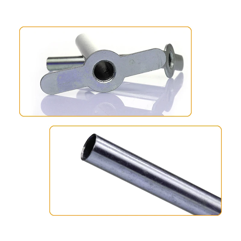 7PCS Rubber Stoppers Manual Punchers Laboratory Rubber Stoppers Drilling Tools Test Tube Sound Metal