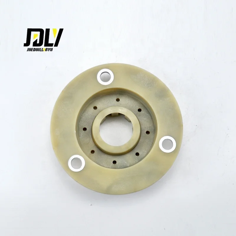 Hydraulic Pump Disc Coupling Rubber Flexible OD 175mm 3Holes 8T E60 For Caterpillar