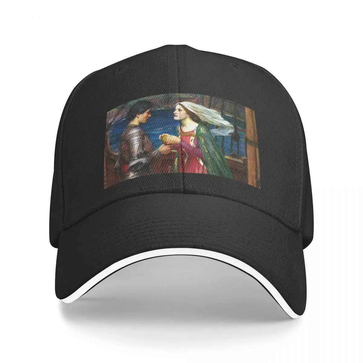 

Baseball Hat for Men Women Snapback Tristan and Isolde with The Potion John William Waterhouse Rugby Birthday Dropshipping Caps