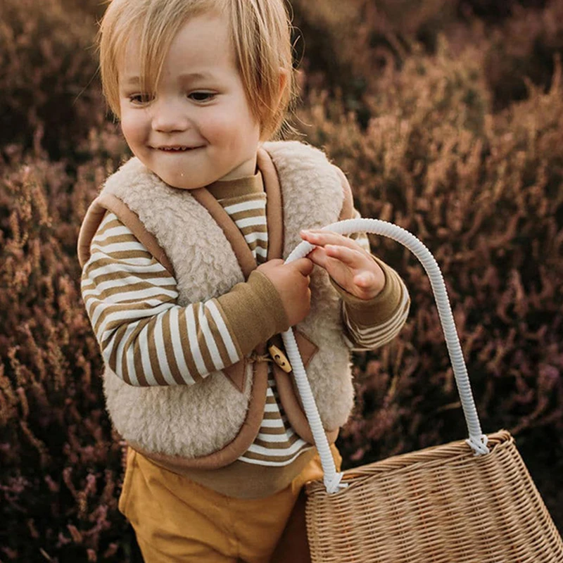 Bol Baby Vest 2025 Kind Peuter Baby Jongens Solide Winter Jas