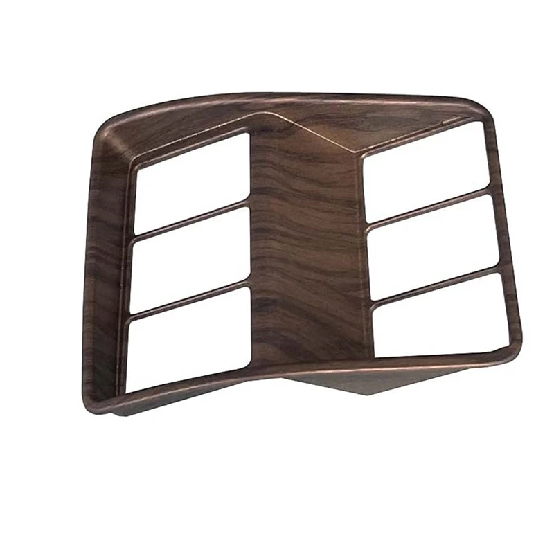 Per Honda Crv Cr-V 2017 - 2021 Peach Wood Grain Head Light Lamp Light Contral Cover Esp Off Switch Pulsanti Frame Trim