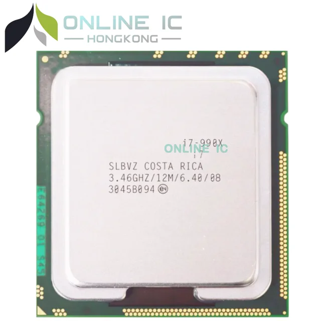 CORE I7-990X SLBVZ I7 990X Processor Extreme Edition 3.46GHz 12M 130W  LGA1366 CPU - AliExpress
