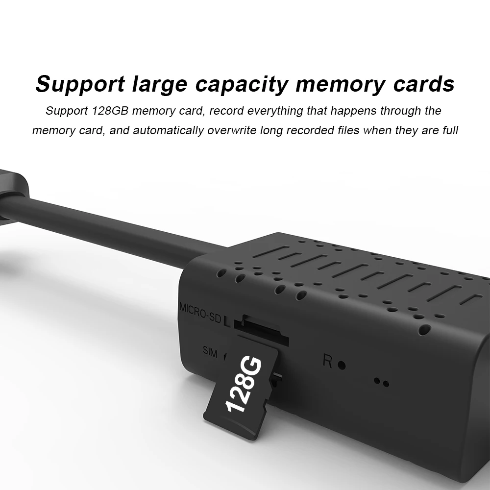 Telecamera Mini 4G HD 1080P Telecamere più piccole USB Smart Home BodyCam Surveillan Visione notturna Visualizzazione remota in tempo reale Rilevazione del movimento - immagine 2